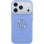 Funda para móvil Guess Grained & Big Resin Logo azul para iPhone 17 Pro y 18 Pro