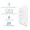Pulsador inalámbrico Nivian RF 433 MHz de 4 botones compatible con Tuya