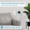 Interrupteur Intelligent Nivian NVS-WALLSWITCH-101EASY-WR WiFi Compatible Tuya
