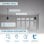 Slimme Schakelaar Nivian Mini NVS-FLATWALLSWITCH-101-WRB WiFi Bluetooth Compatibel Tuya