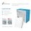 Slimme Schakelaar Nivian Mini NVS-FLATWALLSWITCH-101-WRB WiFi Bluetooth Compatibel Tuya