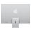 Apple iMac 24 Apple M4 CPU de 10 núcleos/16GB/512GB SSD/GPU 10 Núcleos/24" Retina 4.5K Plata Vidrio nanotexturizado + Touch ID Trackpad Gigabit