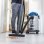 Aspirapolvere Bidone Scheppach Vc25 1200W 25L Inox Funzione Soffio