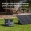 Estación de energía ABOK Ark2000 1536 Wh, 3 AC y 4 USB LiFePO4 + panel 400 W