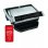 Gril électrique Tefal OptiGrill GC706D34 2000W Acier Inoxidable