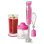 Liquidificador de imersão Sencor SHB 4468RS 1000W 0,7L Rosa aço inoxidável