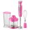 Liquidificador de imersão Sencor SHB 4468RS 1000W 0,7L Rosa aço inoxidável