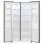 Réfrigérateur Américain Bomann SBS 7367 Total No Frost 177 cm 439 L D Inox