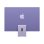 Ordenador Todo en uno Apple iMac Z1E7 M4 16GB 1 TB SSD 24" CPU de 8 núcleos macOS Violeta Vidrio estándar