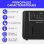 Freidora de aire Continental Edison CERFRSH24002CB 9 L 2400 W doble cesta