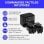 Airfryer Continental Edison CERFRSH24002CB 9 L 2400 W Dubbele Mand