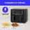 Freidora de aire Continental Edison CERFRSH24002CB 9 L 2400 W doble cesta