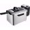 Friteuse Continental Edison CEFR4IX3 Fenêtre 4L 2000W Thermostat Filtre Anti-Odeurs