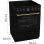 Cuisinière électrique Gorenje GECS6B70CLB 4 zones ceramiques 71 L