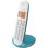 Teléfono fijo inalámbrico Logicom Iloa 150 Turquesa DECT/GAP 5 terminales
