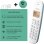 Teléfono fijo inalámbrico Logicom Iloa 150 Turquesa DECT/GAP 5 terminales