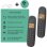 Funktelefon Logicom Iloa 250 Duo DECT/GAP mit 2 Headsets