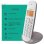 Schnurloses Telefon Logicom Iloa 155t Taupe mit Anrufbeantworter Freisprech