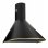 Campana extractora Akpo WK-4 Dandys 50 mixta 50 cm LED negra y dorada
