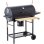 Kohlen-Grill Cookingbox Mike 2 Chromstahlroste Faltbare Seitenbretter 71 x 35 cm