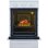 Plaque cuisson induction 50 cm Continental Edison CECI3F50W Blanche