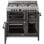 Cuisinière à gaz Continental Edison CECP903FIX 90 cm 5 feux 3 fours