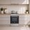 Cuisine à induction Continental Edison CECI3F50S 3 zones Horno 51 L Plata