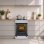 Cuisine à induction Continental Edison CECI3F50S 3 zones Horno 51 L Plata
