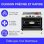 Cuisinière gaz indépendante Continental Edison CECP9060CD 5 feux Four 95L