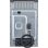 Induktionskochfeld Continental Edison CECI3F50B 3 Felder und Backofen 51 L
