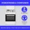 Cuisinière mixte Continental Edison Cecm60fcw 3 feux gaz 1 plaque électrique