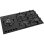 Plaque de cuisson gaz encastrable Daewoo BH9GKF51BNH 90 cm cristal noir 5 feux