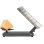 Raclette Tradicional Livoo Doc314 600W para 6-8 Personas Negro