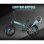 Baolujie D2 Elektrische Fiets - Dubbele Motor 1000Wx2, Accu 48V 20Ah, 20-inch Banden