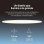 Plafón LED Smart Ksix Levora Plus CCT 5.000 lm Ø50 cm 40 W