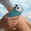 Funda para móvil PITAKA Edge de fibra de aramida azul MagSafe para iPhone 18 Pro