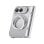 Funda para móvil Raptic Air Stand transparente con soporte MagSafe para iPhone Duo