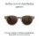 Meta Nova estándar Gafas Inteligentes Cámara IA Traductor Arenisca