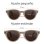 Meta Nova estándar Gafas Inteligentes Cámara IA Traductor Arenisca