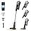Aspirateur sans Fil Turbotronic VS280 180W 40 min Noir 2 en 1 Ciclonique