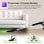 Aspirateur sans Fil Turbotronic TT-AIV6 120W 25 min Laser Noir 2 en 1
