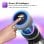 Aspirateur sans Fil Turbotronic TT-AIV6 120W 25 min Laser Noir 2 en 1