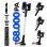 Aspirateur sans Fil Turbotronic Cyclone27 TT-C27 120W 32 min Bleu Filtres HEPA