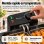 Friteuse Turbotronic DF3 Double Panier 5L 2200W Fenêtre Inox Noir