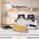 Friteuse Turbotronic DF-2 Duo Double Panier 2 x 3L 3600W Acier Inoxydable