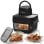 Airfryer Turbotronic AFG6 6L 1600W Cuve Verre 7 Programmes Noir