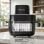 Airfryer Turbotronic AFG6 6L 1600W Cuve Verre 7 Programmes Noir
