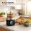 Robot de cuisine TurboTronic TT-FP700 14-en-1 1900W 1,2L Noir