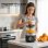 Robot de cuisine TurboTronic TT-FP700 14-en-1 1900W 1,2L Noir