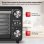 Déshydrateur TurboTronic FD14 14L 5 Plateaux Température 30-80 °C Minuterie